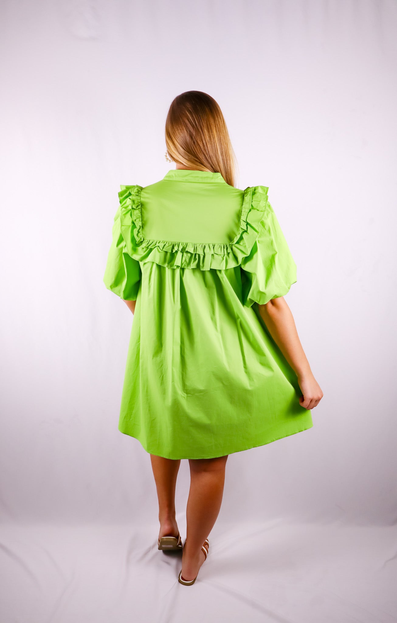 Garden Party Ruffle Mini Dress