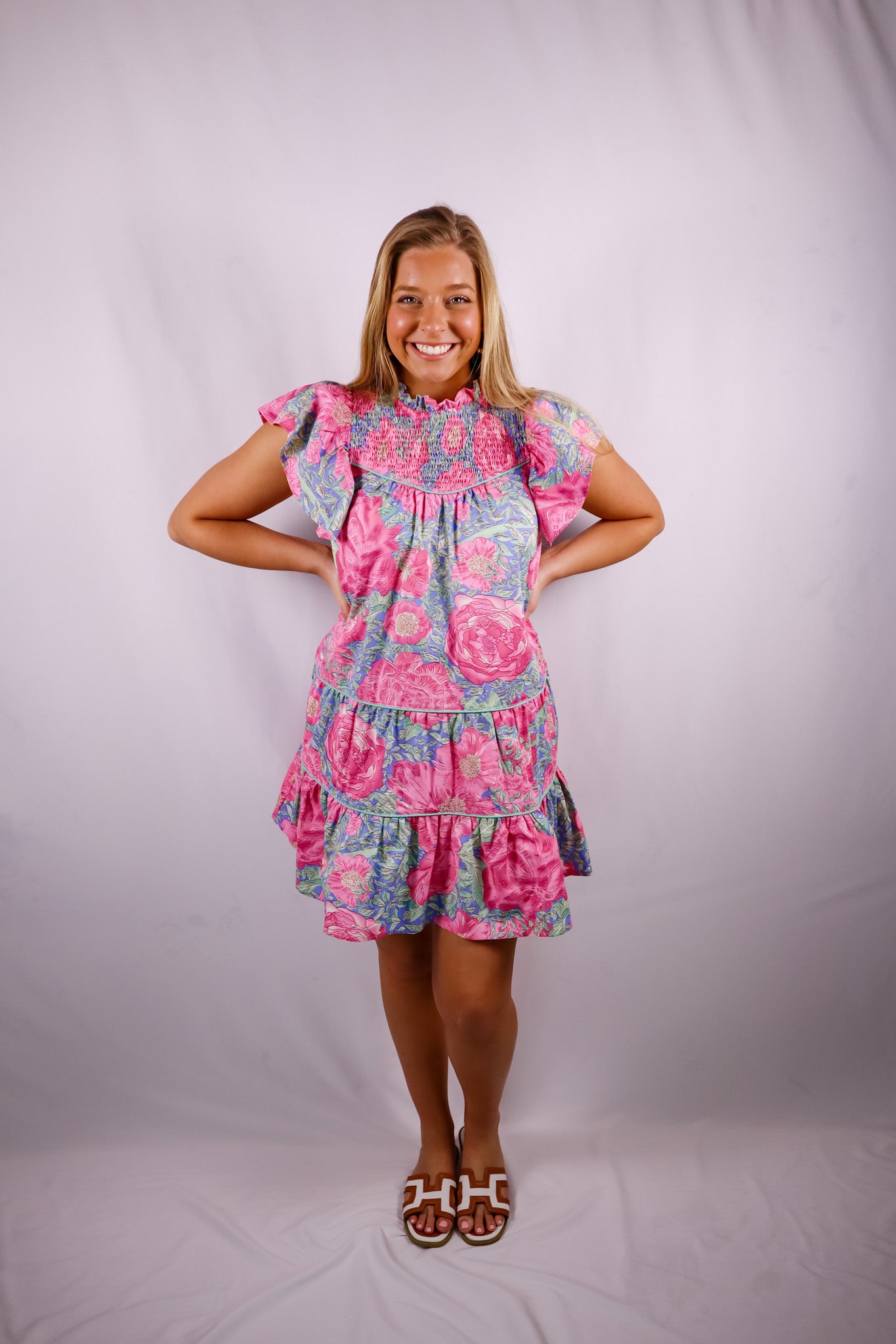 Day in the Sun Floral Dress