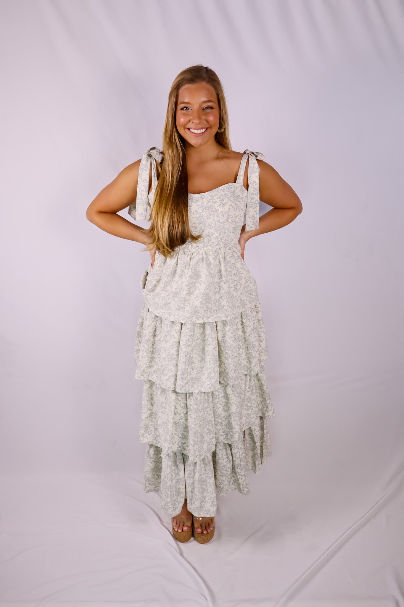 Crystal Breeze Midi Dress