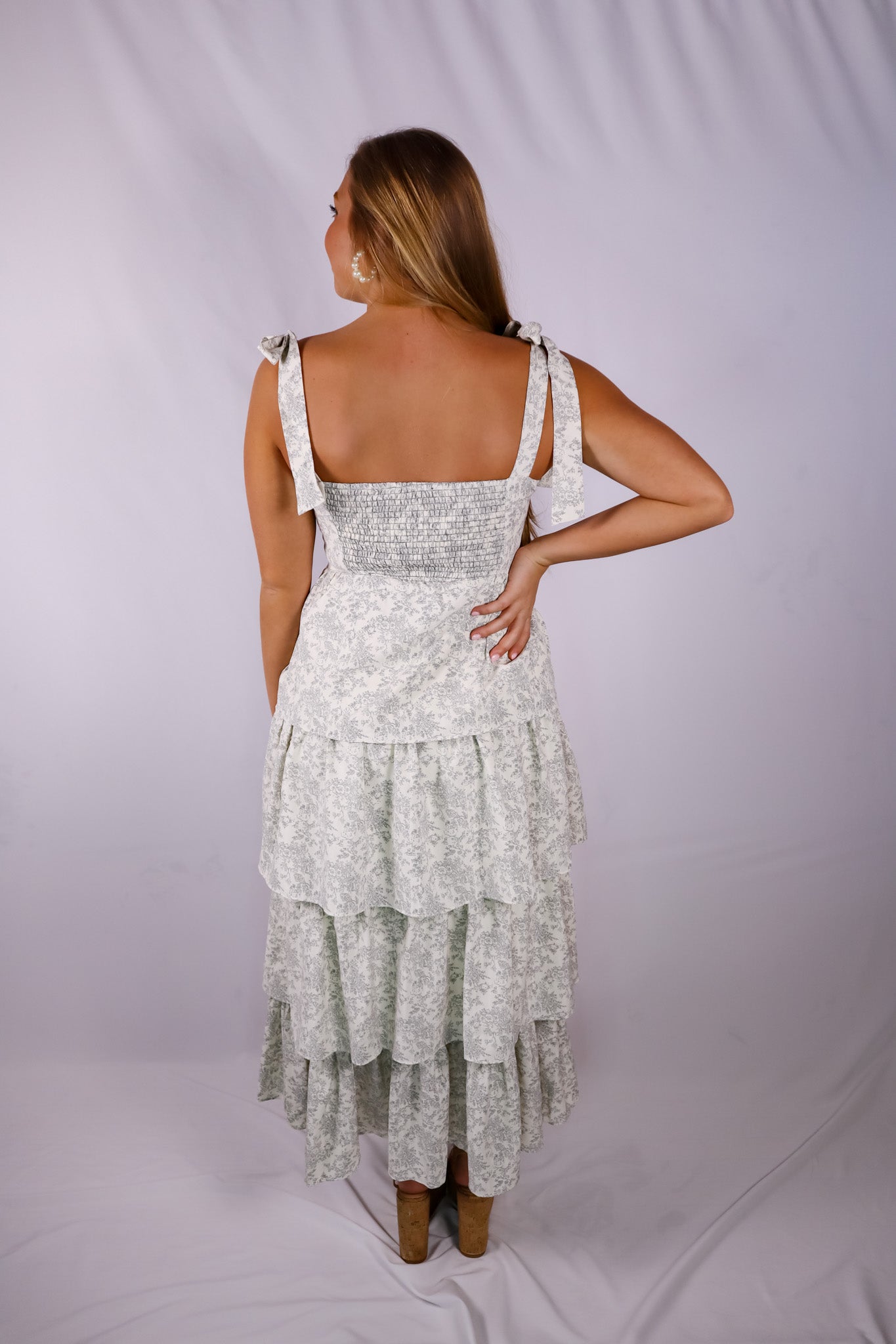 Crystal Breeze Midi Dress