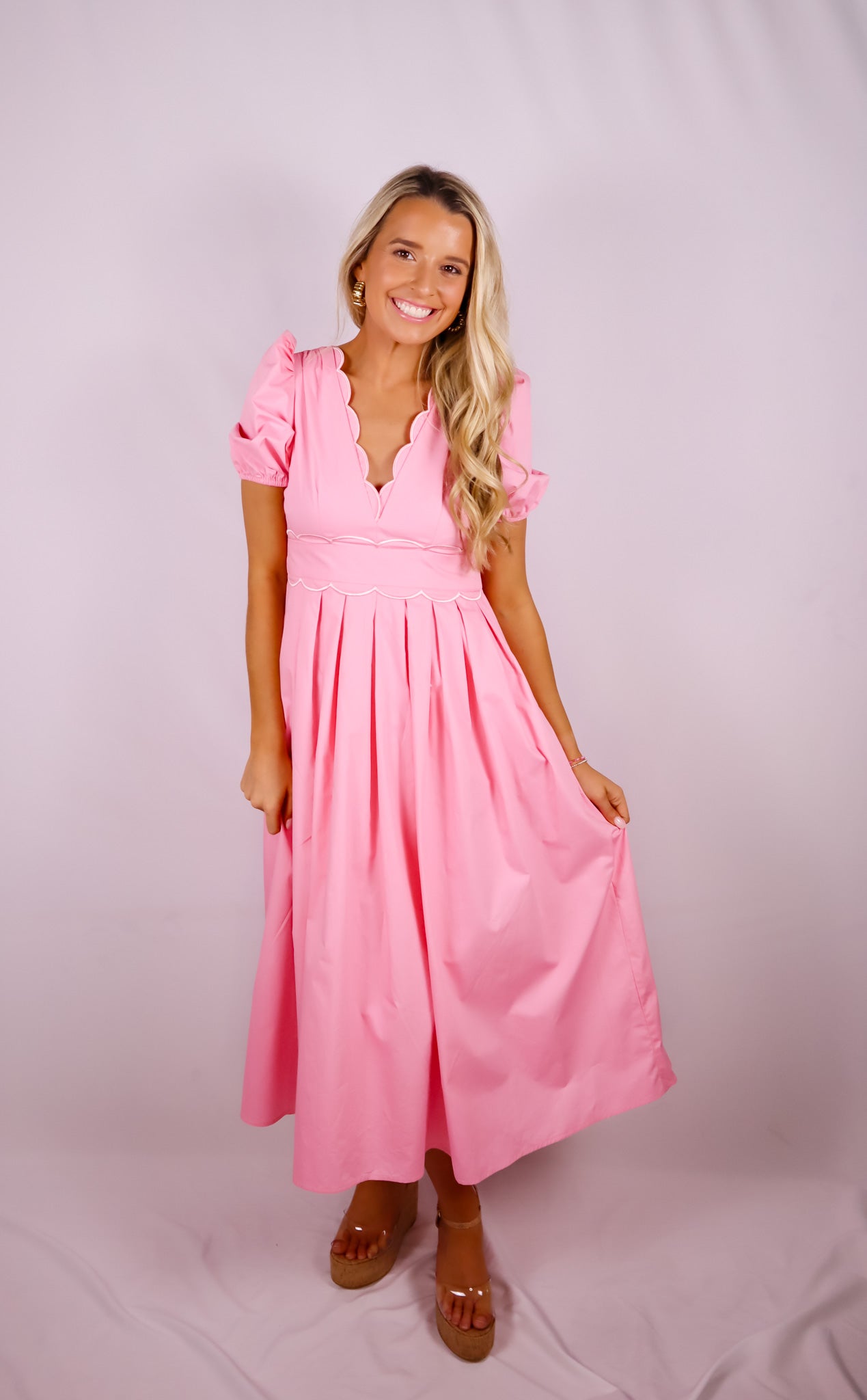 Rosewater Midi Dress