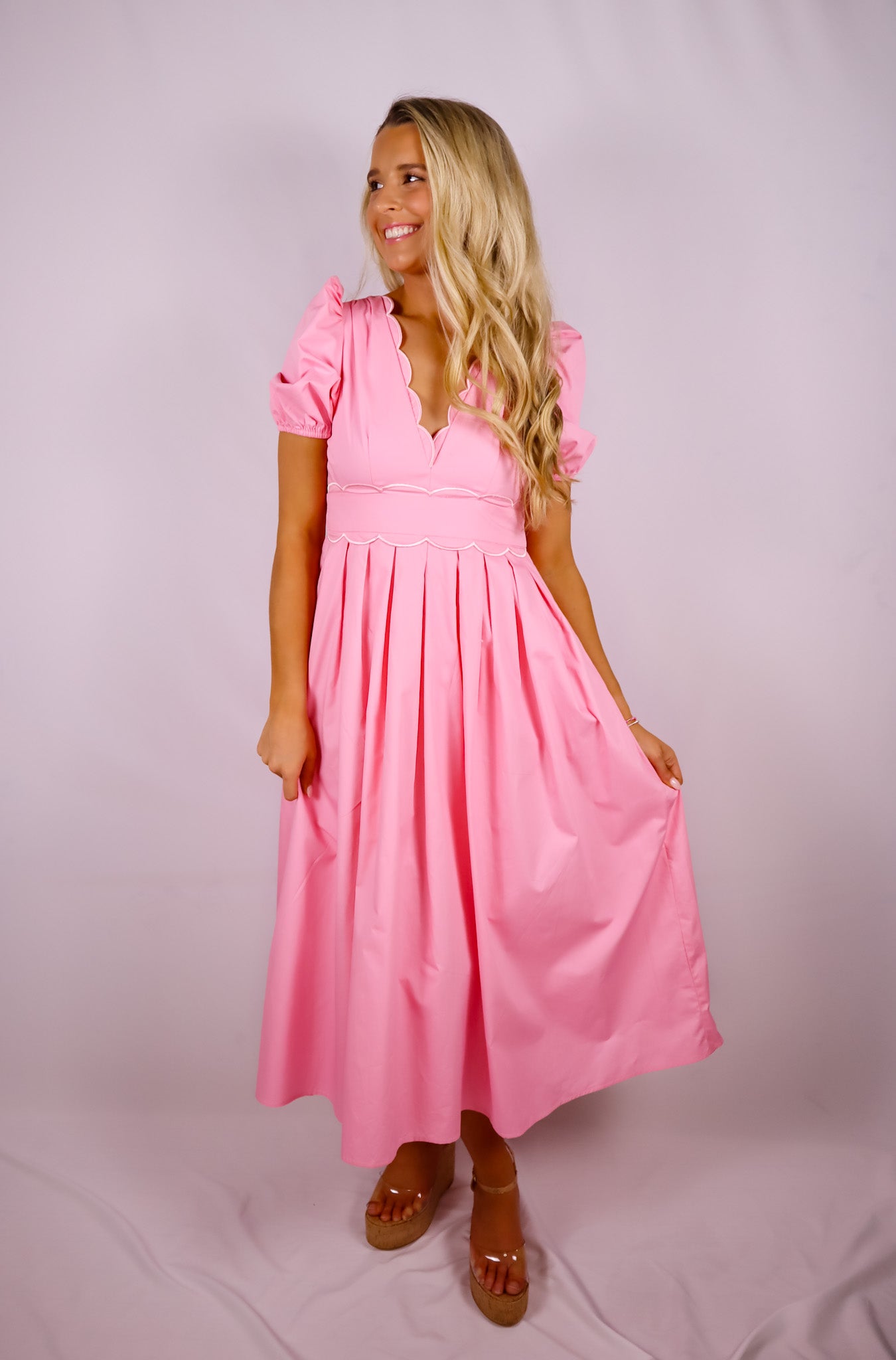 Rosewater Midi Dress