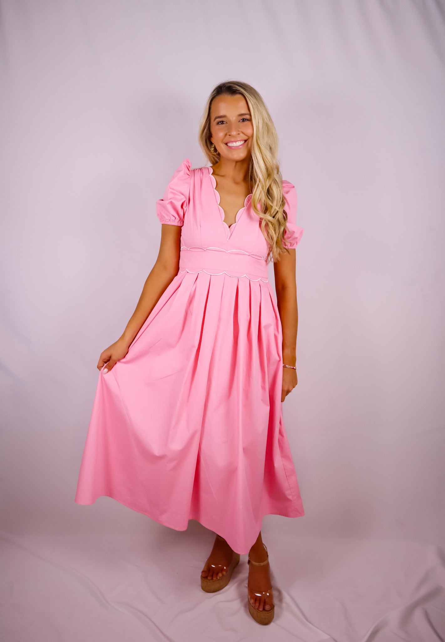 Rosewater Midi Dress