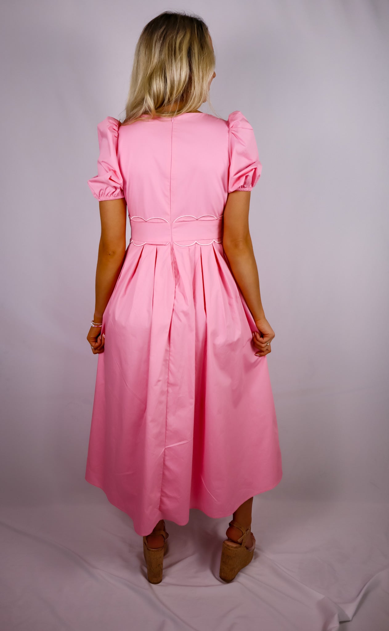 Rosewater Midi Dress