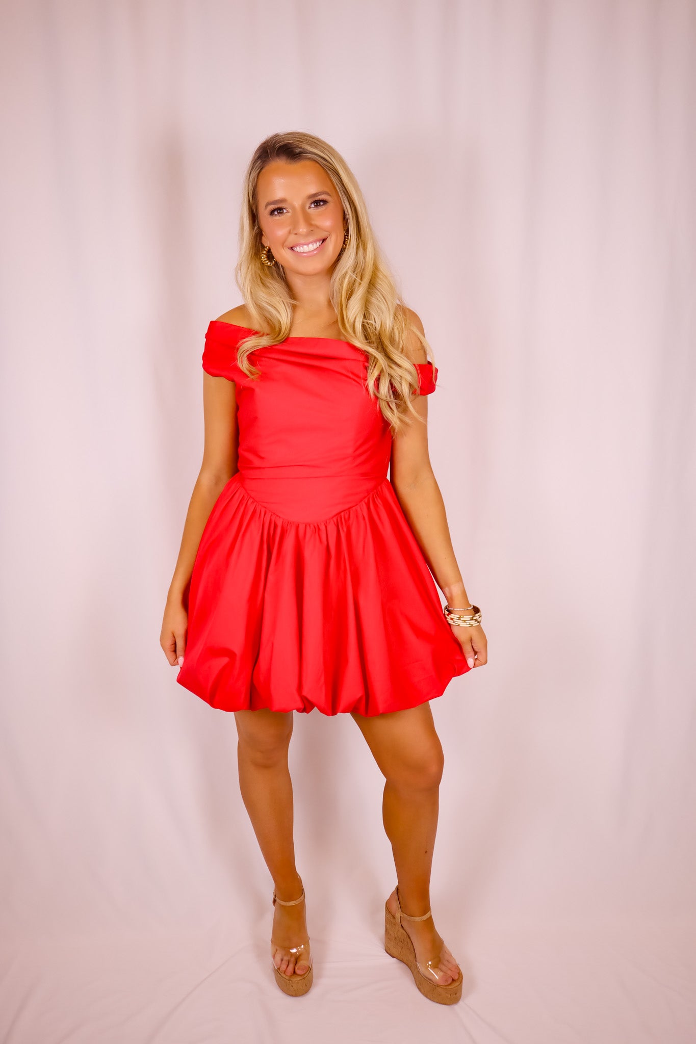 Ruby Bubble Mini Dress