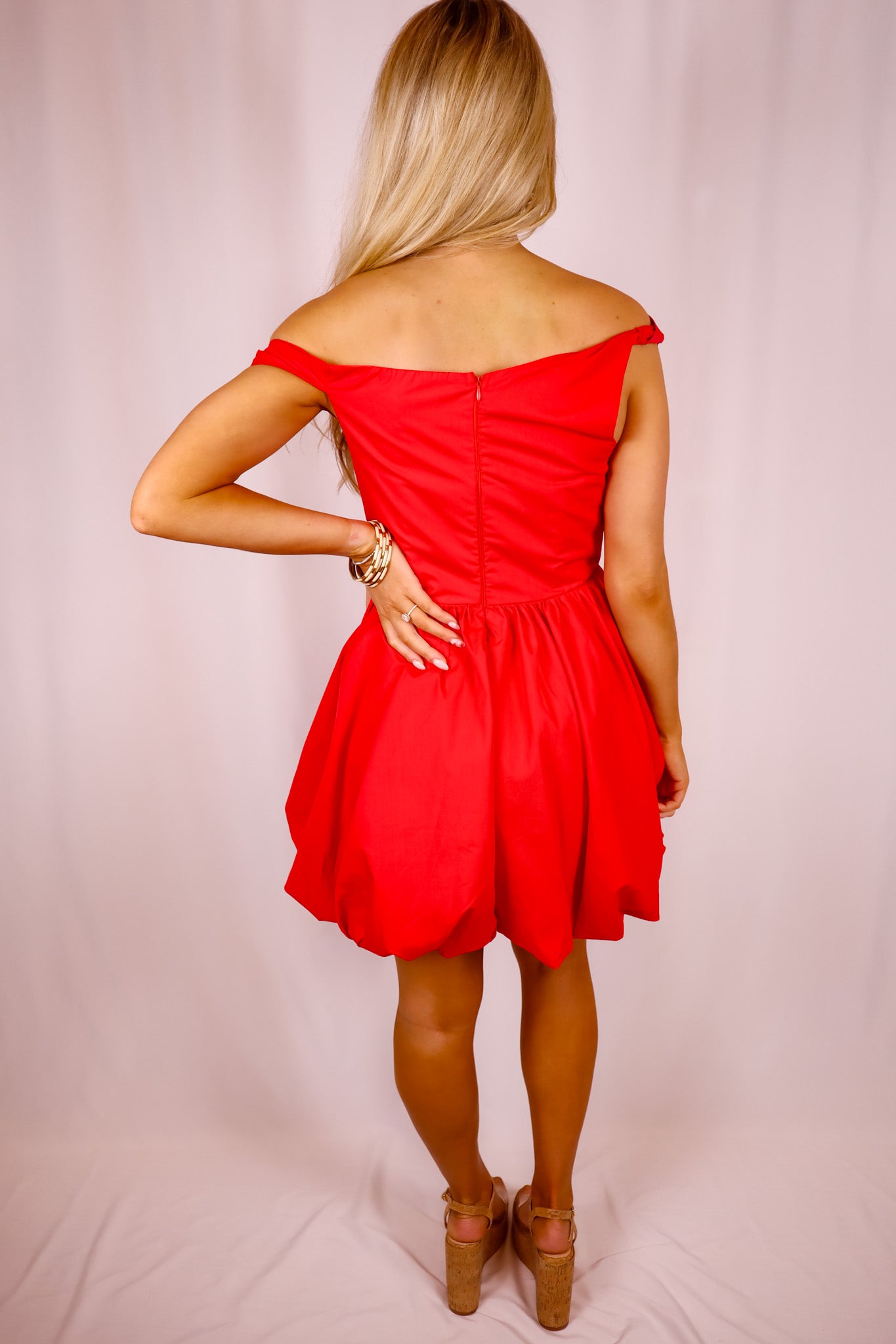 Ruby Bubble Mini Dress
