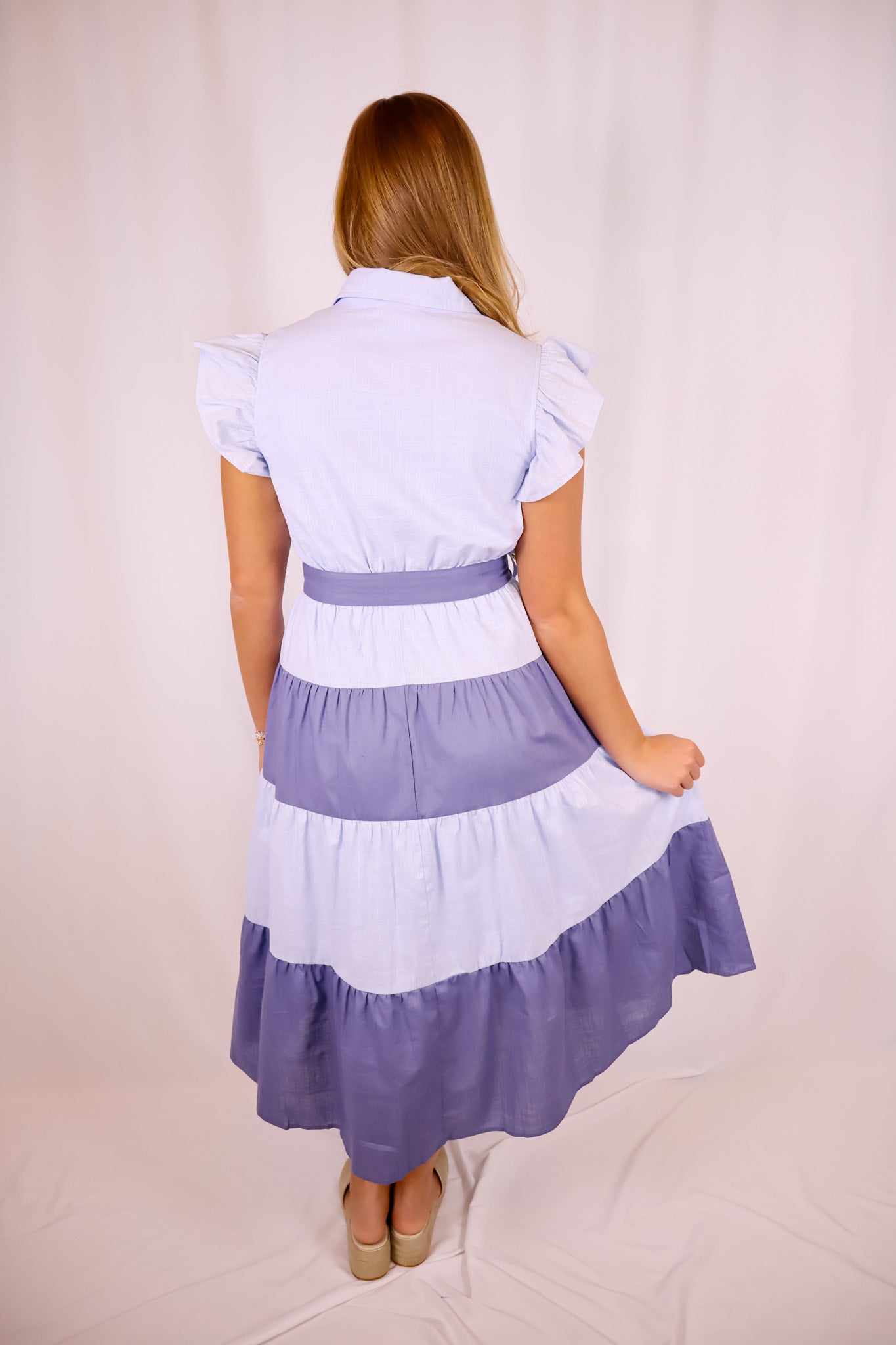 Tide and Sky Midi Dress