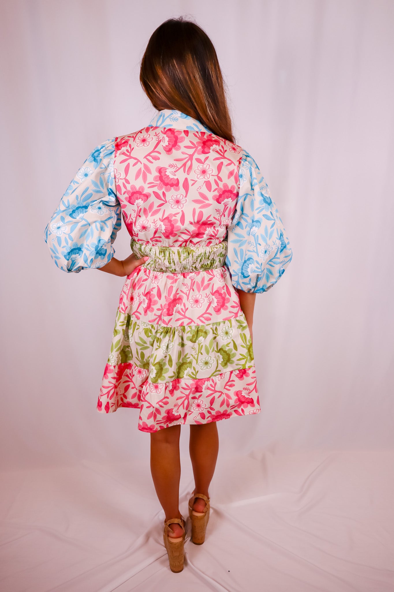 Petal Pop Mini Dress