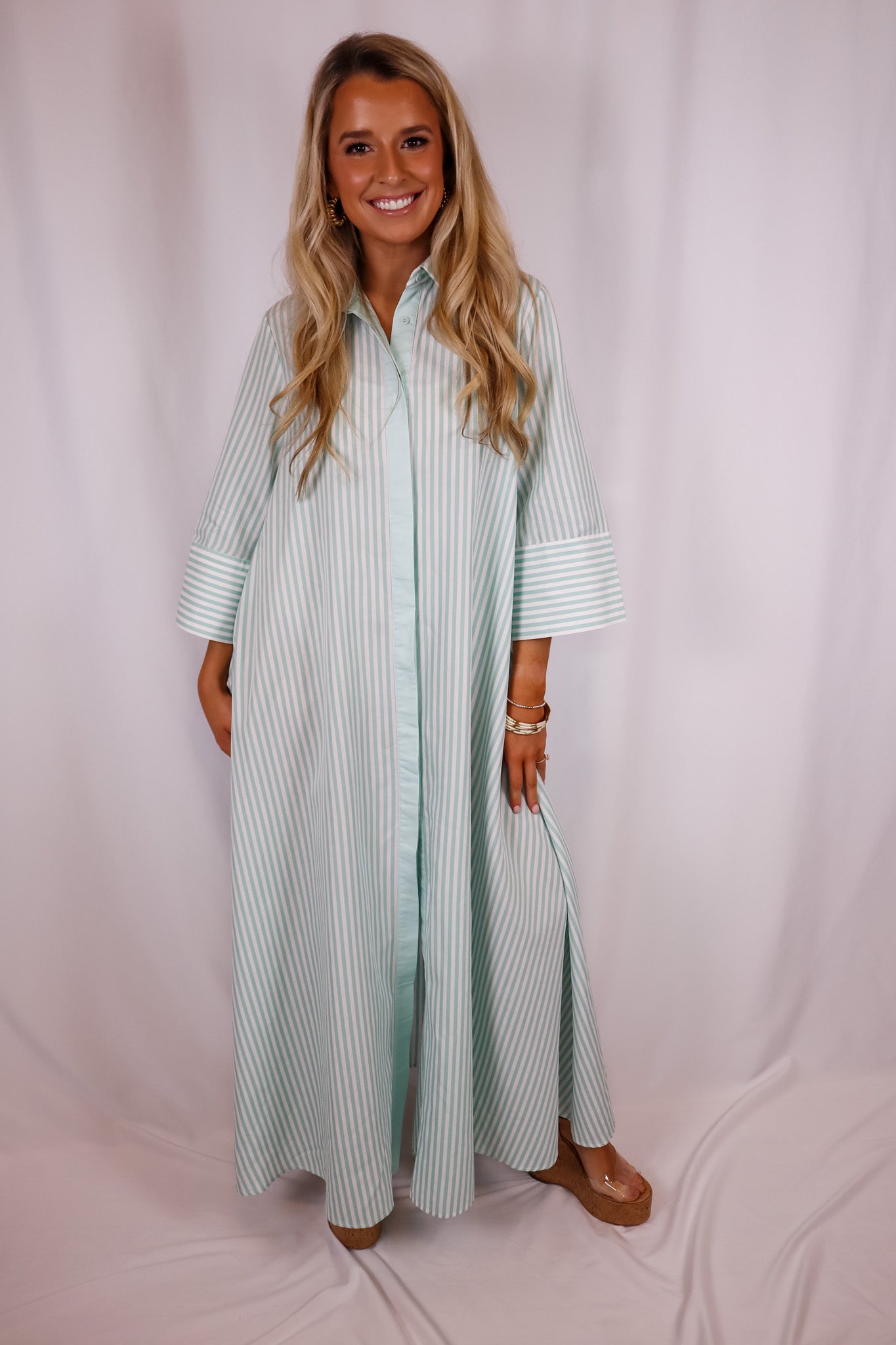 Breeze On By Maxi Dress