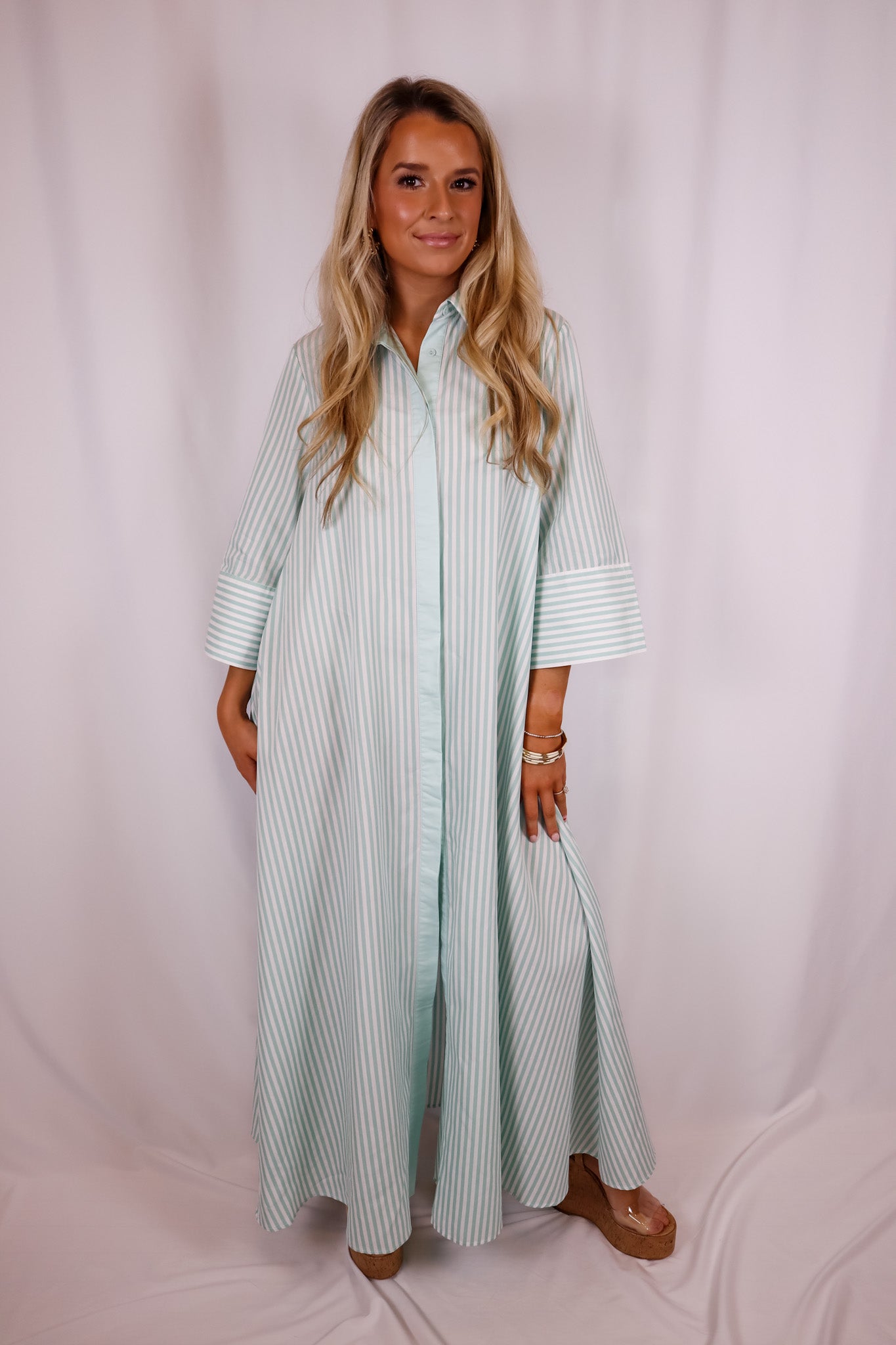 Breeze On By Maxi Dress