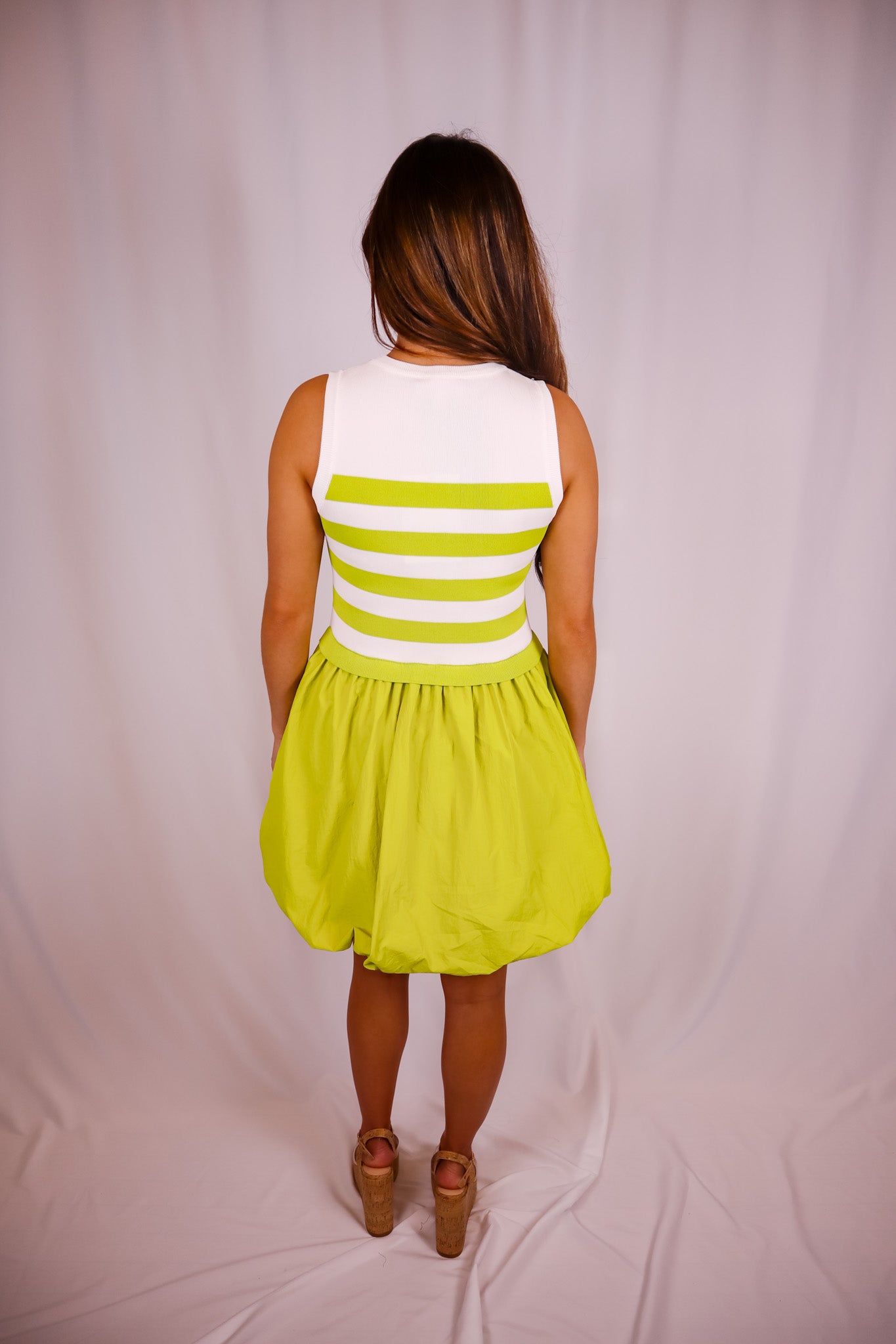 Twist and Pop Mini Dress