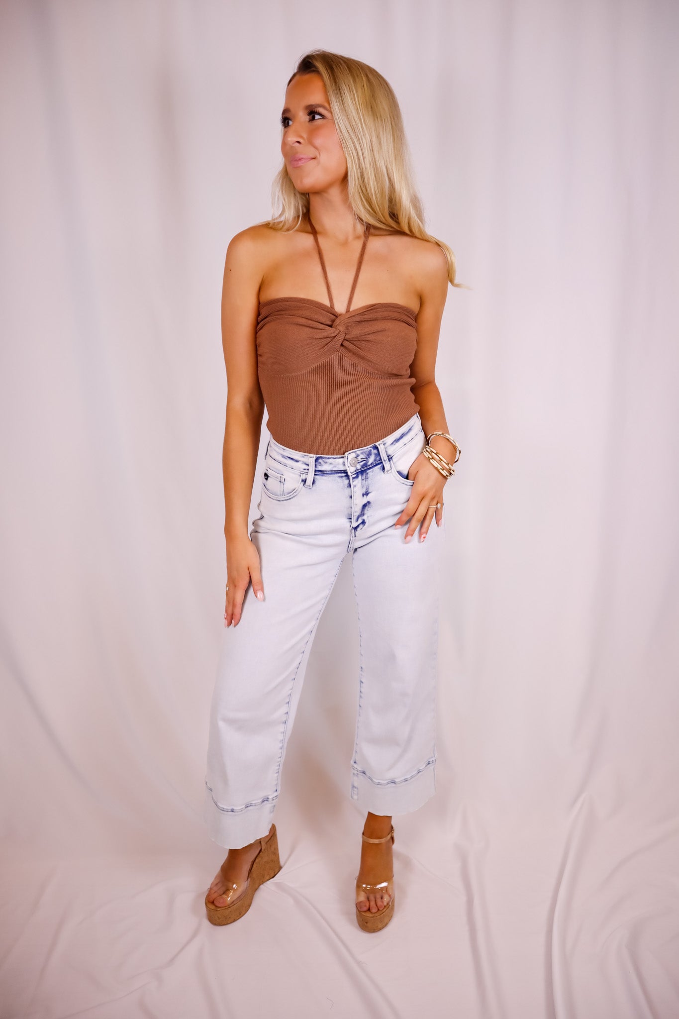 Chocolate Halter Top