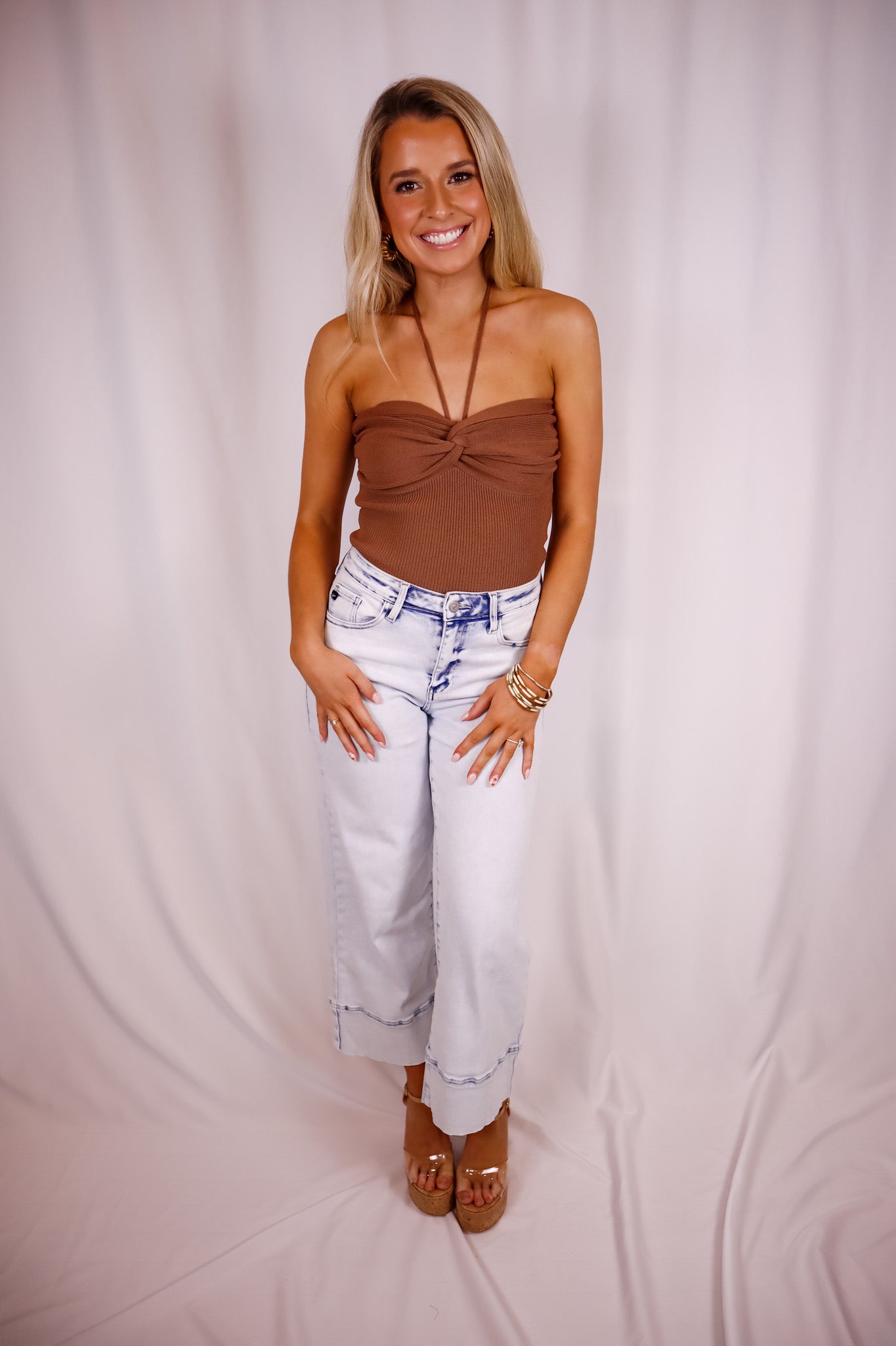 Chocolate Halter Top