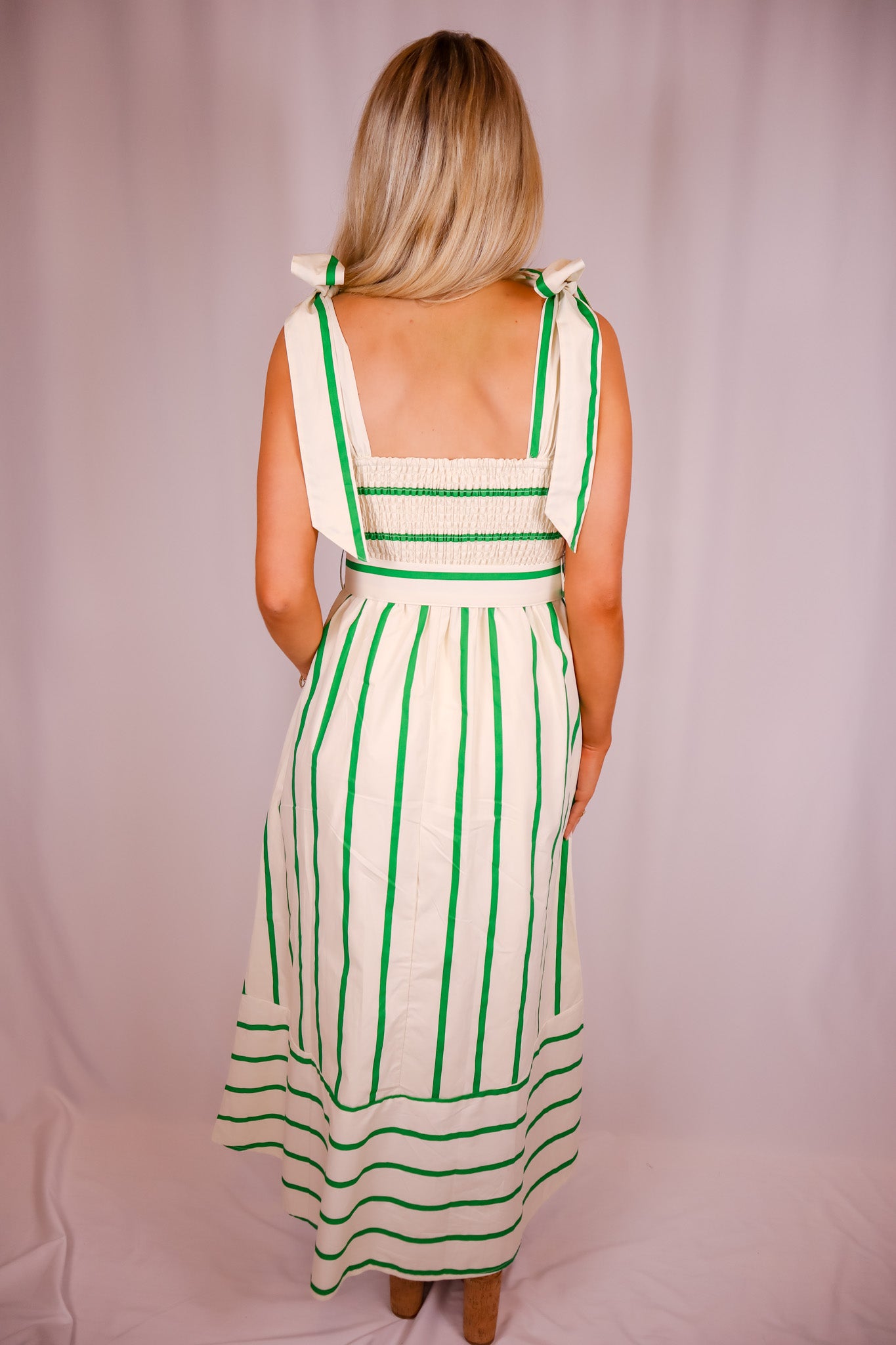 Mint Breeze Midi Sundress