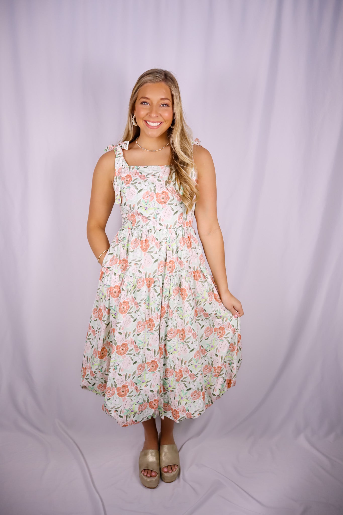 April Bubble Dress