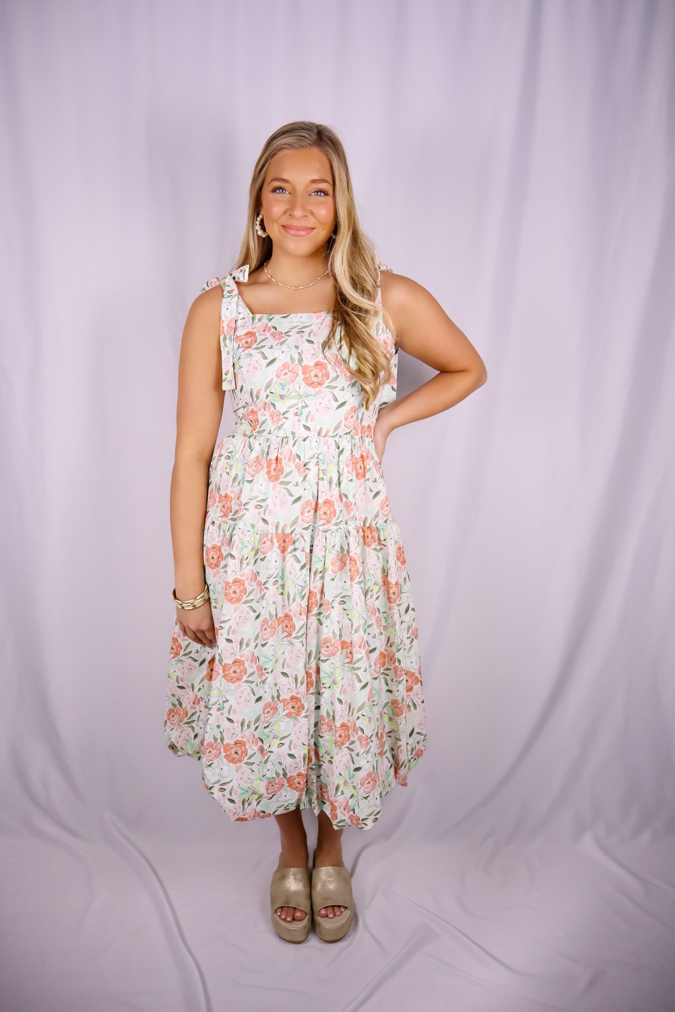 April Bubble Dress