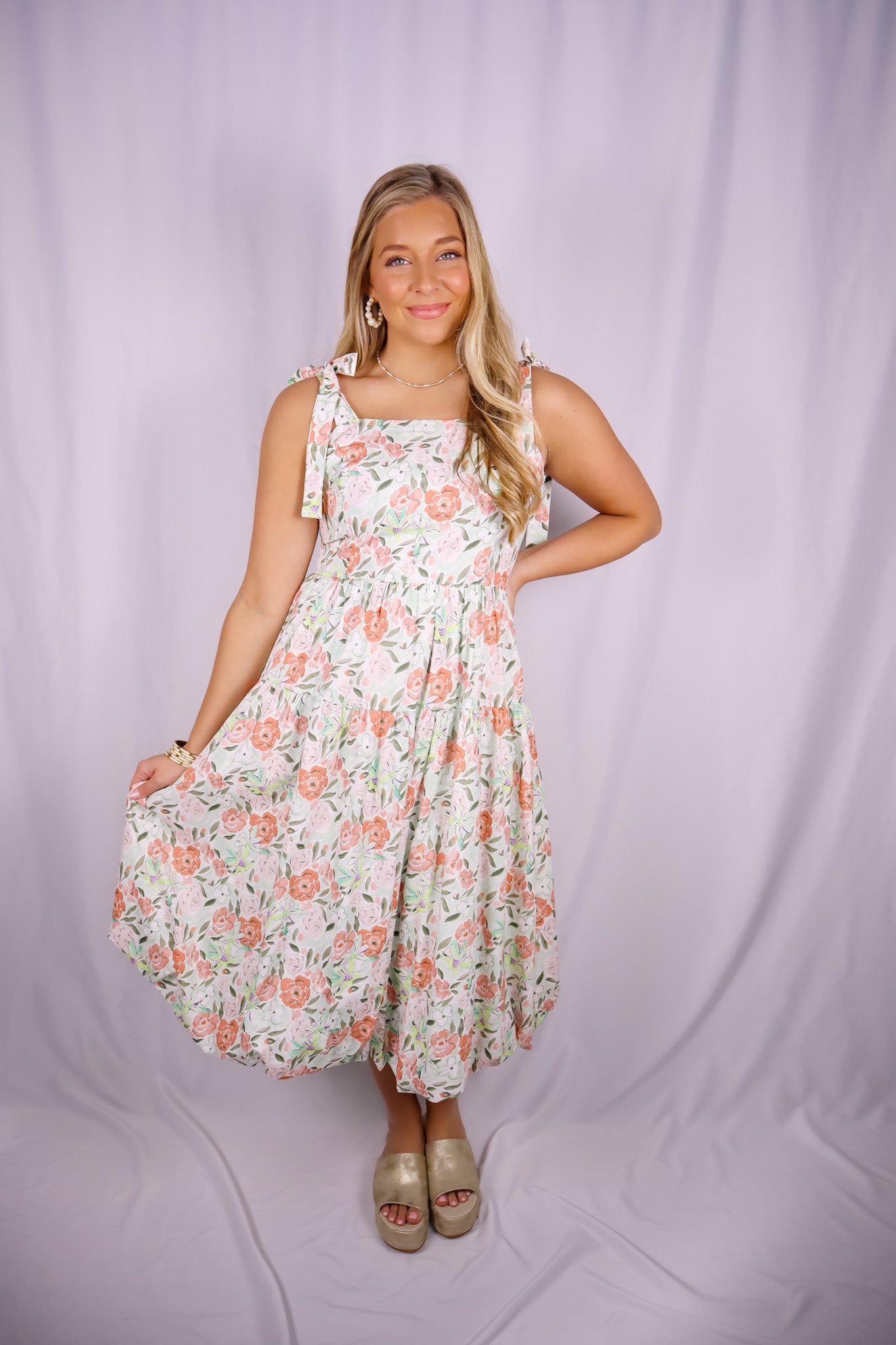 April Bubble Dress