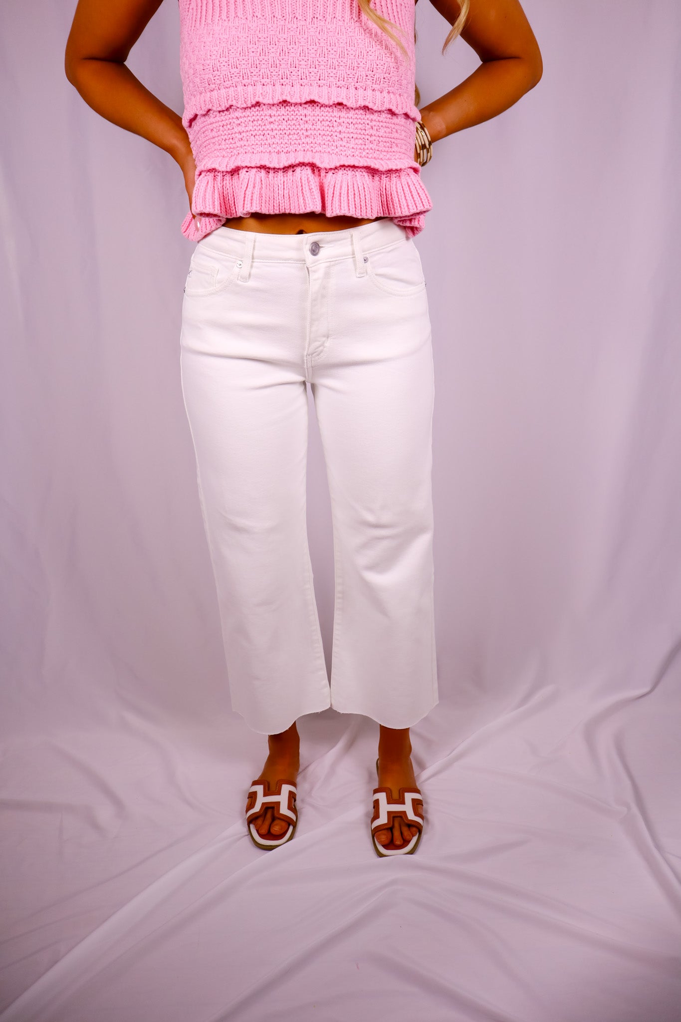 Harbor White Jeans