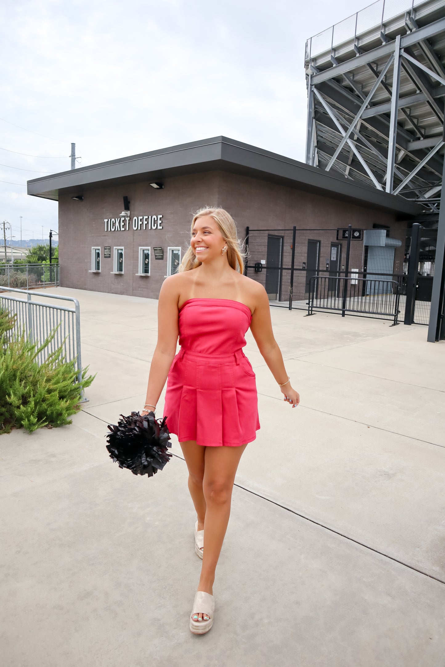Redzone Romper Dress