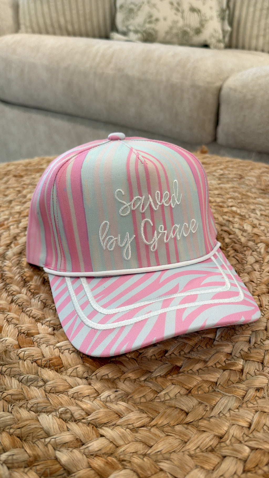 Saved By Grace Cap