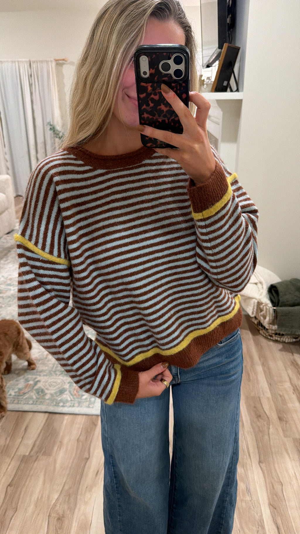 London Striped Sweater