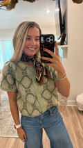 Sienna Leopard Scarf