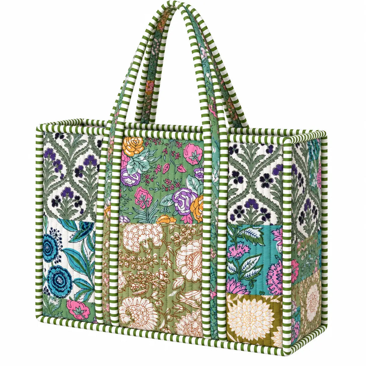 Meadow Quilted Large Tote