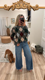 Vienna Argyle Sweater