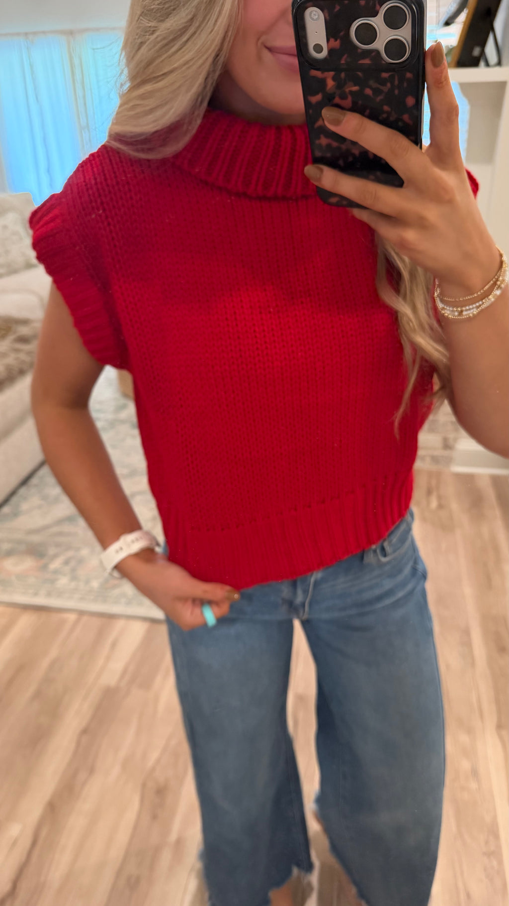 Mia Sleeveless Sweater