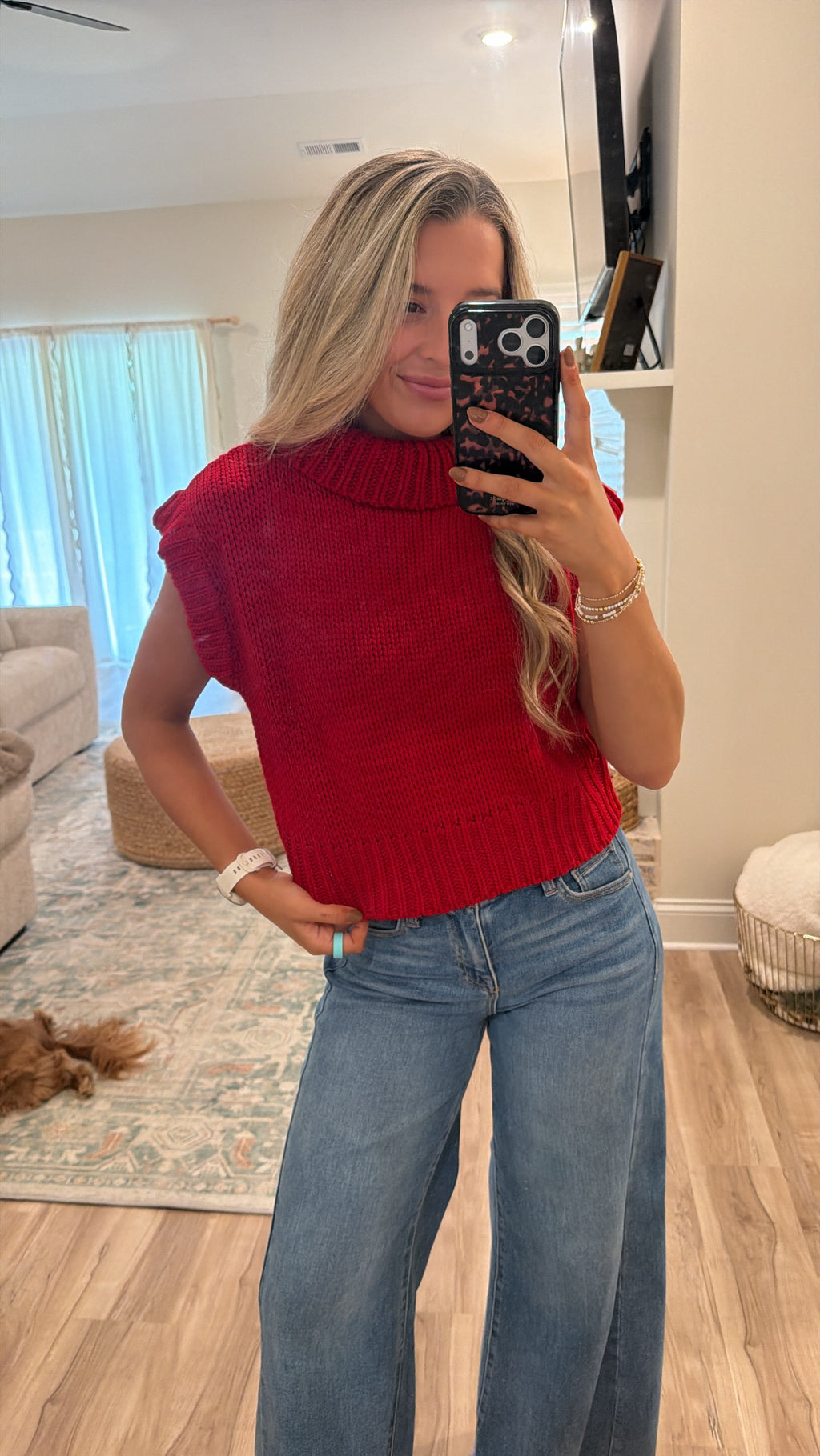 Mia Sleeveless Sweater