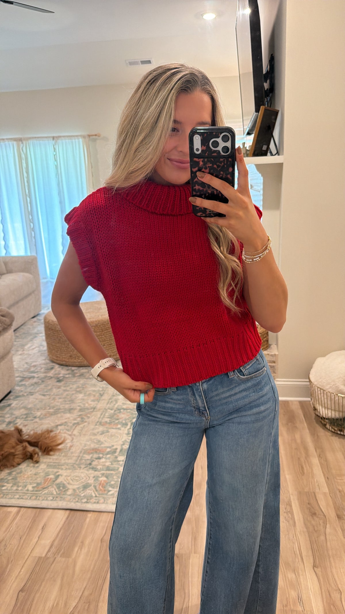 Mia Sleeveless Sweater