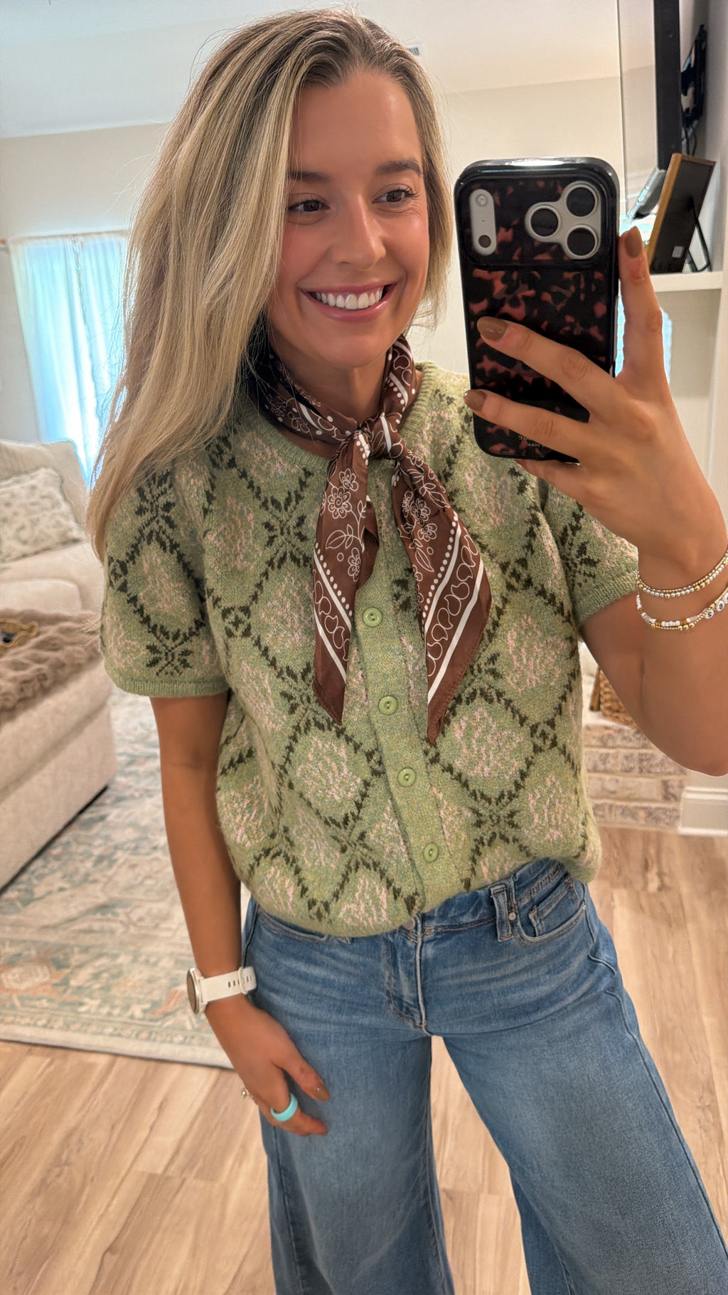 Hazel Brown Scarf