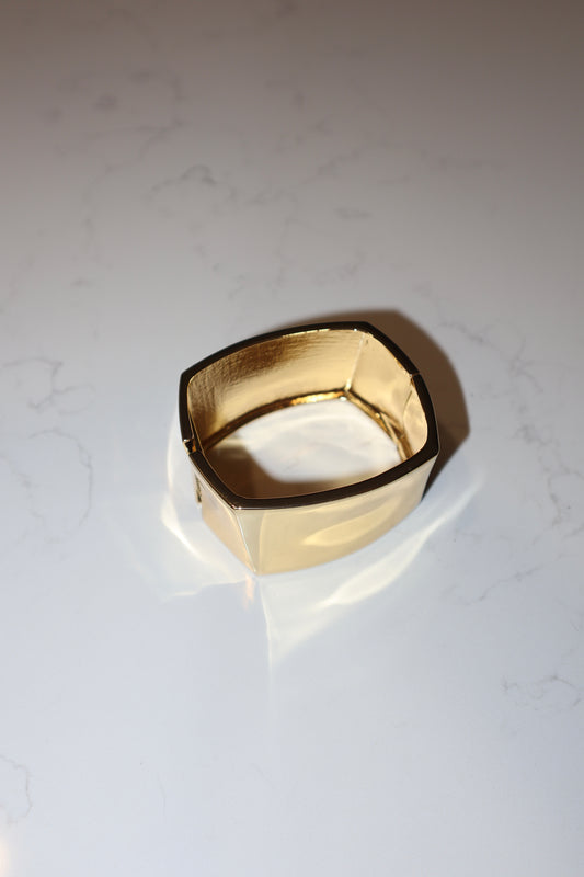Golden Edge Bangle