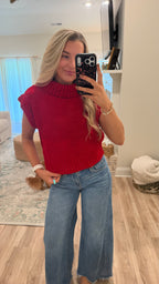 Mia Sleeveless Sweater
