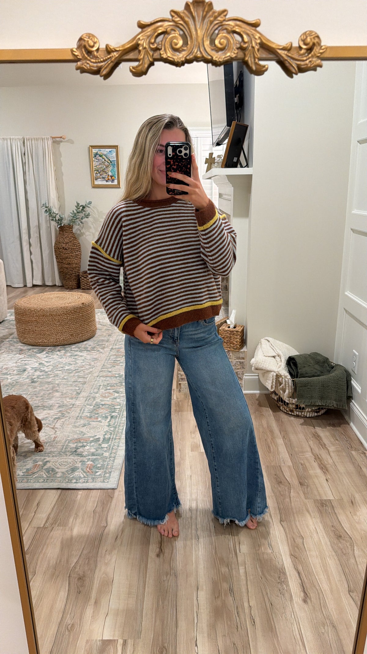 London Striped Sweater