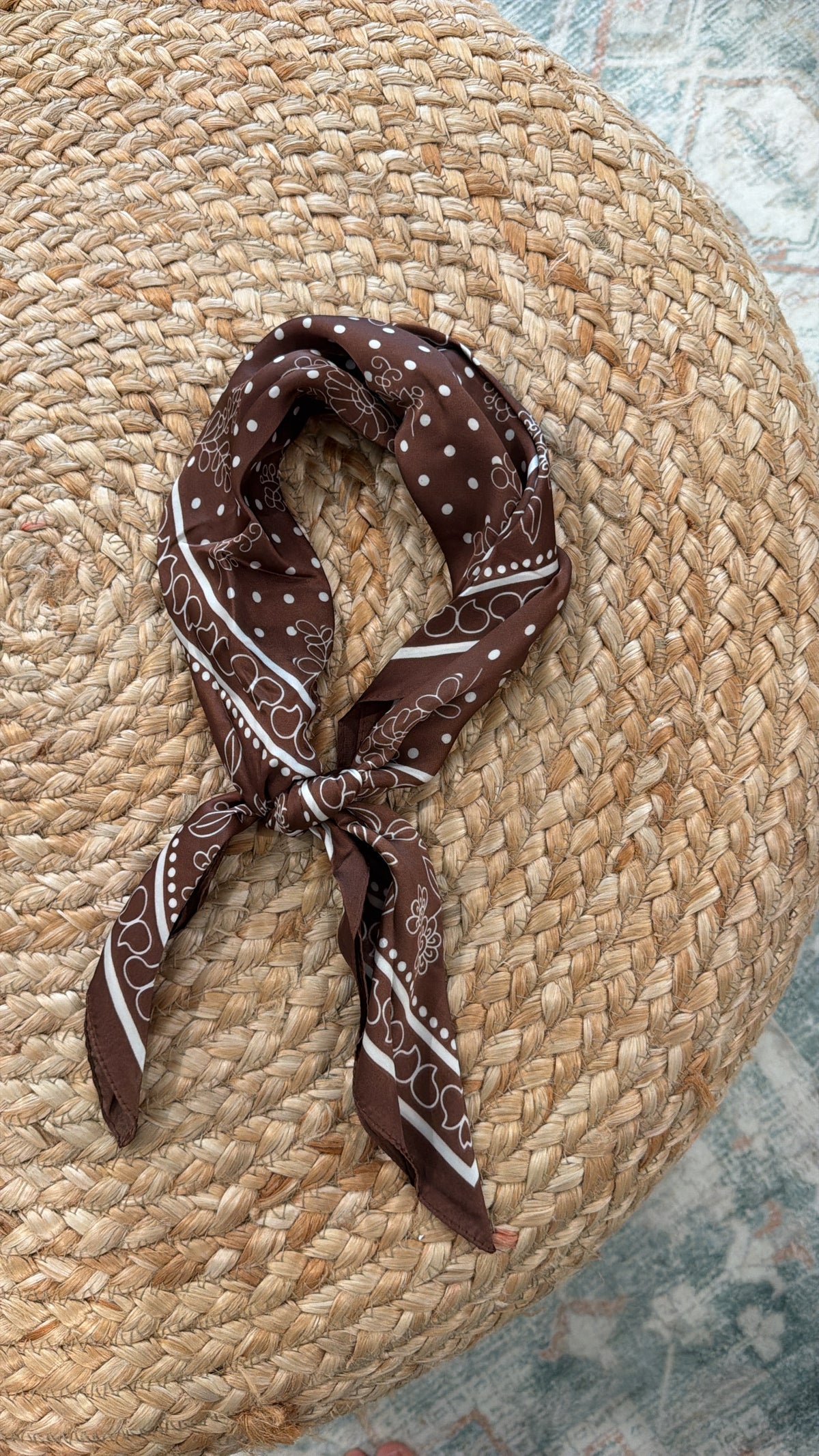 Hazel Brown Scarf