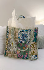 Meadow Quilted Large Tote