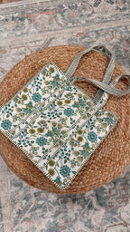 Flora Quilted Tote