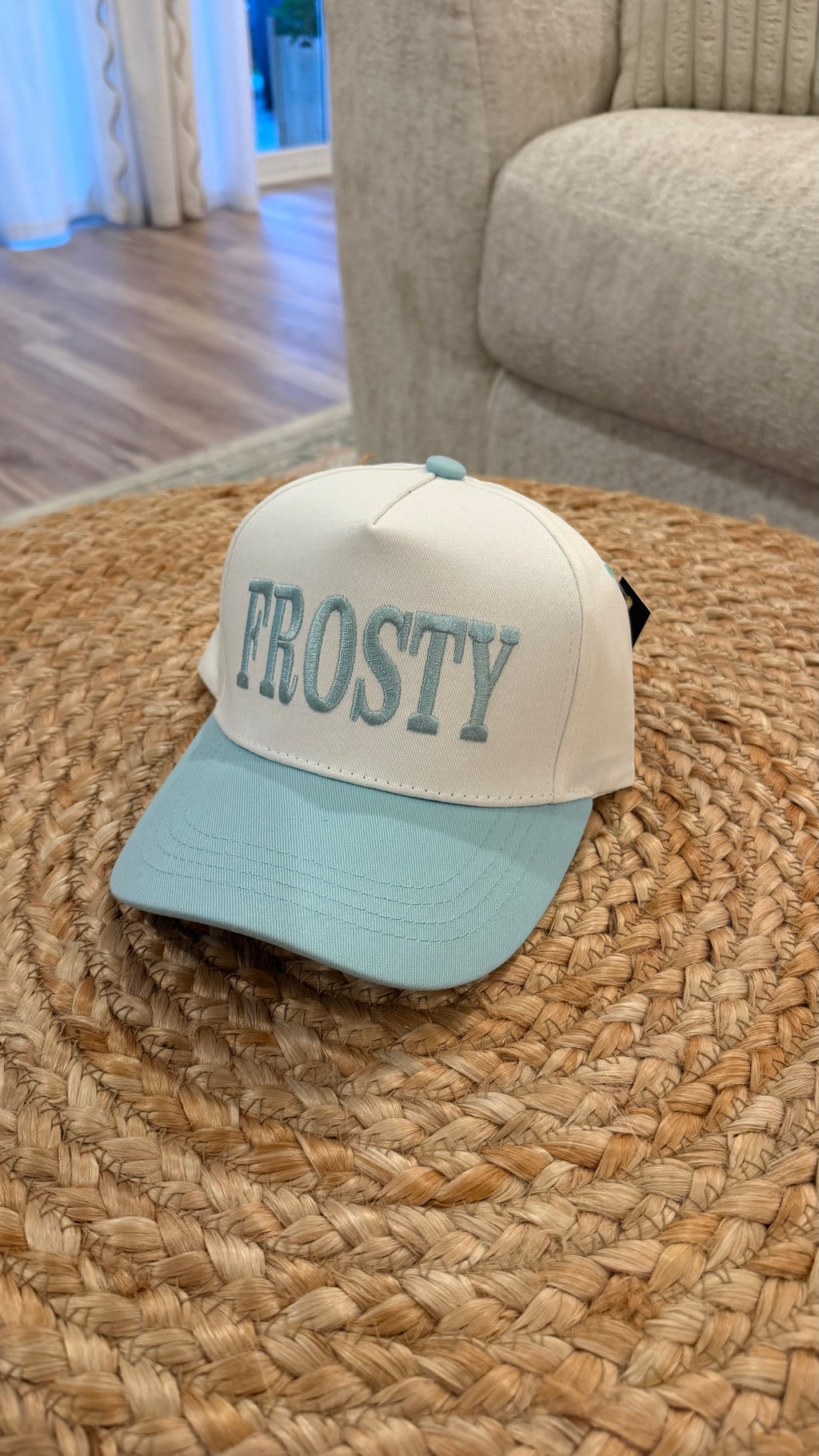 Blue Frosty Cap
