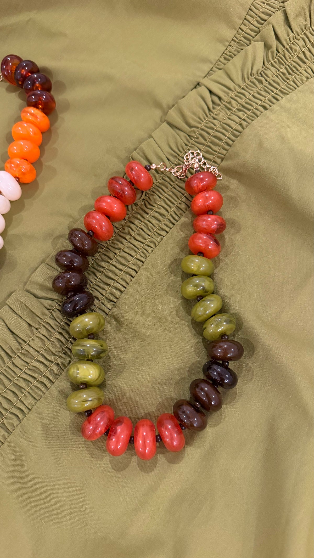 Autumn Beaded Necklace