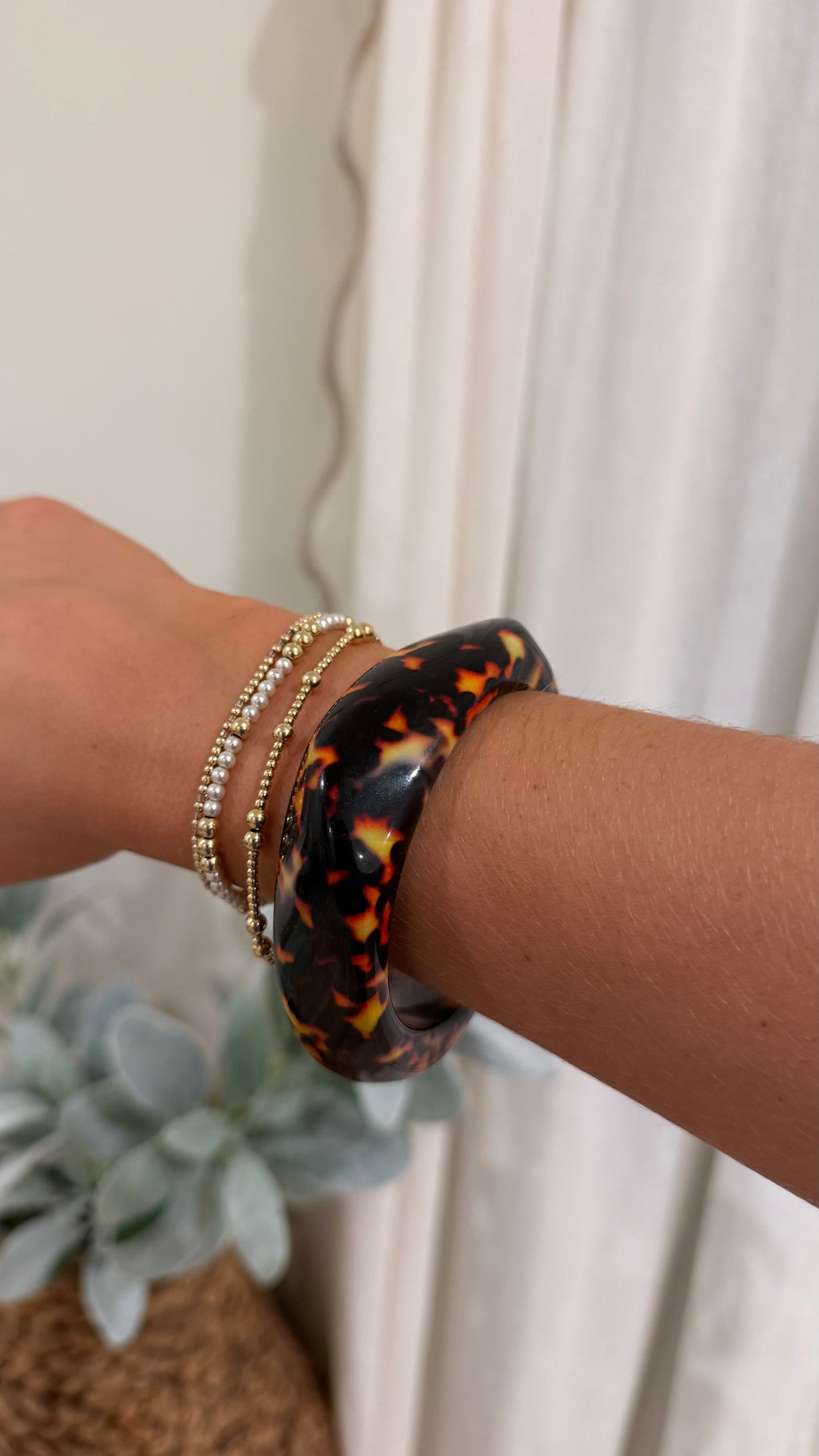 Tortoise Shell Bangle