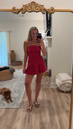 Redzone Romper Dress