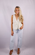 Iris Cream Blouse