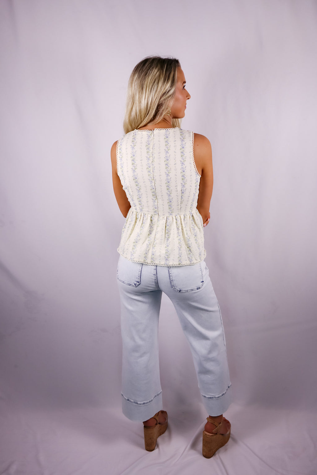 Iris Cream Blouse