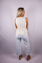 Iris Cream Blouse