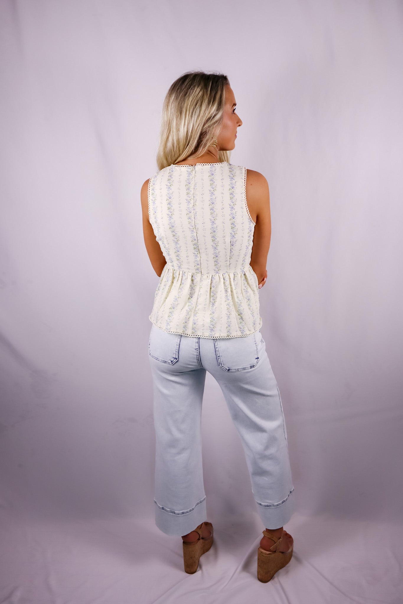 Iris Cream Blouse