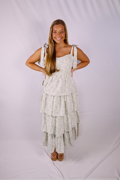 Crystal Breeze Midi Dress