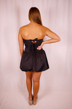 Charcoal Charm Bubble Dress