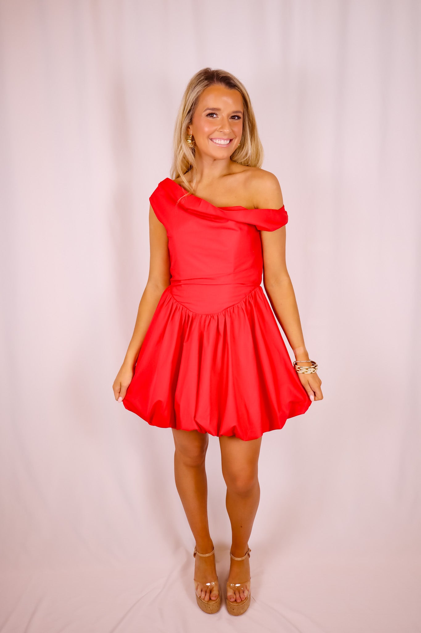 Ruby Bubble Mini Dress