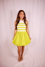 Twist and Pop Mini Dress